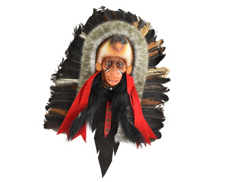 Závěsná dekorace Indiánský náčelník 25 cm - var. AK