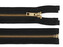 Kovový zip No 5 délka 60 cm - 1 ks - 322 černá