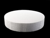 Dortový korpus / podstavec Ø25 cm polystyren - 1 ks - bílá