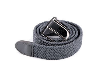 Pásek pružný šíře 3,2 cm unisex - 1 ks - 5 šedá