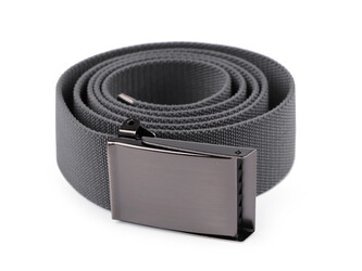 Pásek pružný šíře 3,8 cm unisex - 1 ks - 2 šedá
