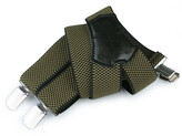 Šle šíře 3,5 cm délka 120 cm - 1 ks - 10 zelená khaki