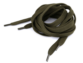 Tkaničky do bot, tenisek, mikin délka 130 cm - 2 ks - 7 (6507) zelená khaki