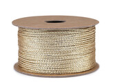 Lurexová šňůrka plochá / provázek šíře 1,2 mm vánoční - 1 ks - 2 zlatá