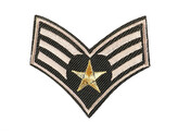 Nažehlovačka army - 10 ks - 2 zelená khaki