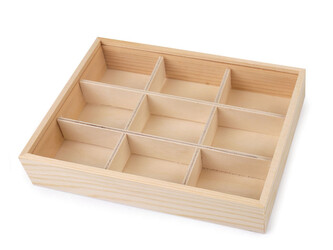 Dřevěný box / organizér s posuvným víkem - 1 ks - přírodní sv. Dřevěný box / organizér s posuvným víkem - 1 ks - přírodní sv.