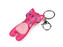 Přívěsek na batoh / klíče kočka - 1 ks - 5 pink