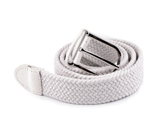 Pásek pružný šíře 3,2 cm unisex - 1 ks - 1 bílá