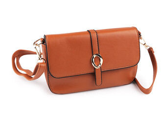 Kabelka 21x13 cm - 1 ks - 2 hnědá koňak
