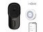 iGET HOME Doorbell DS1 Black + Chime CHS1 White