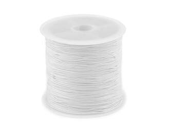 Šňůrka PES Ø0,5 mm - 1 ks - 1 (28) bílá Šňůrka PES Ø0,5 mm - 1 ks - 1 (28) bílá