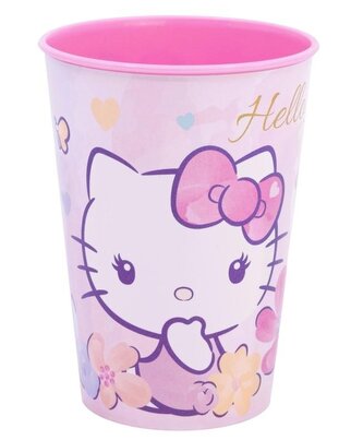 PLASTOVÝ KELÍMEK HELLO KITTY