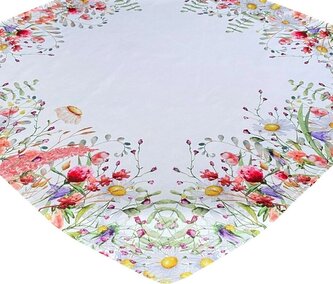 Vzorovaný ubrus na stůl SPRING MEADOW I. 85x85 cm Mybesthome