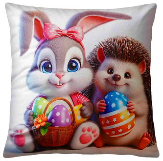 Velikonoční polštář EASTER FRIENDS VI. 40x40 cm  Mybesthome