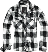 Košile Brandit Check Shirt - černá-bílá, M