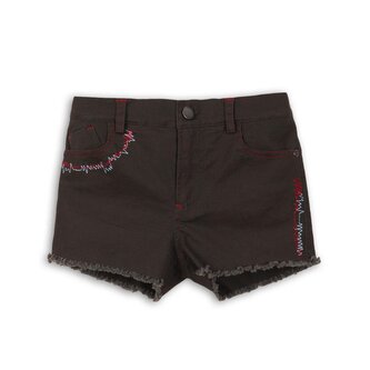 Kraťasy dívčí, Minoti, GLASTO 9, hnědá - 140/146