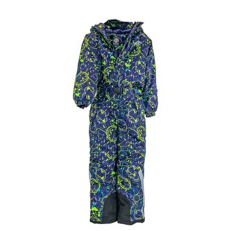 Chlapecká lyžařská kombinéza BENA, Pidilidi, PD1149-04, modrá - 110