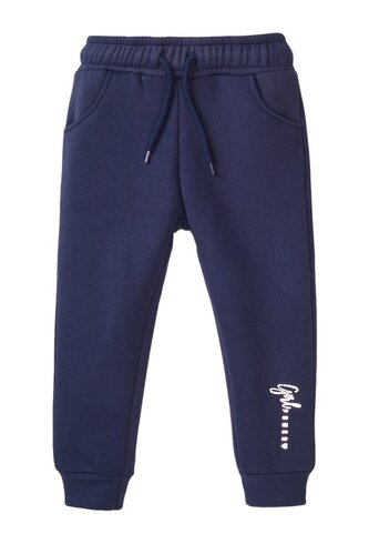 Tepláky dívčí, Minoti, 8GFJOG 5, modrá - 98/104