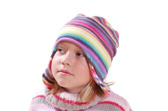čepice dívčí fleezová, Bugga, PD621, mix - 104