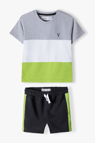 Chlapecký set - tričko a kraťasy, Minoti, 13set 12, Kluk - 116/122