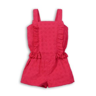 Overal dívčí letní, Minoti, Funhouse 4, červená - 98/104