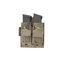 Dvojitá sumka na dva pistolové zásobníky, suchý zip, Warrior, Multicam