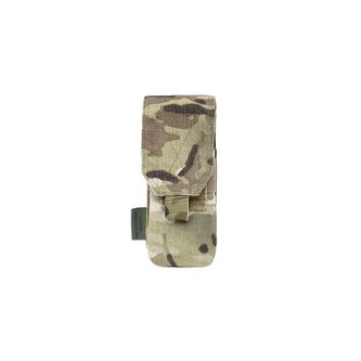 MOLLE sumka na 2 zásobníky M4 s klopou na suchý zip, Warrior, Multicam