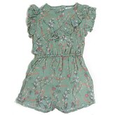 Overal dívčí letní, Minoti, SECRET 10, zelená - 104/110