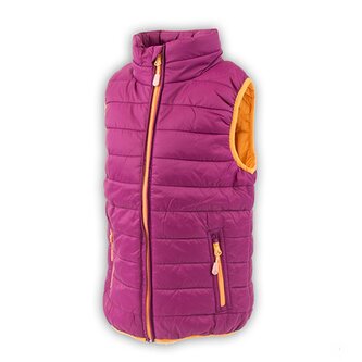 vesta extra lehká nylonová, Pidilidi, PD1086-16, vínová - 122