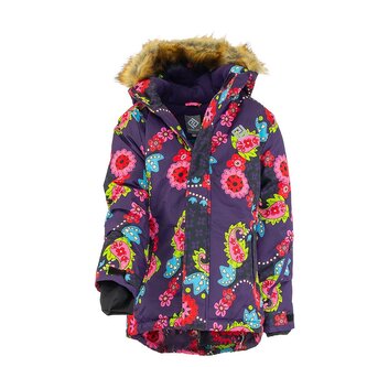 Dívčí bunda lyžařská zimní dívčí KINDU, Pidilidi, PD1148-06, fialová - 128