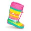 dívčí holínky gumové - potisk rainbow, Pidilidi, PL0051-01, holka - 26