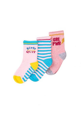 Ponožky dívčí 3pack, Minoti, KG SOCK 28, holka - 152/164