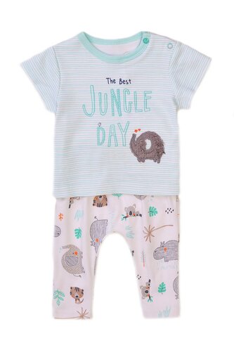 Kojenecký set - tričko a tepláky, Minoti, Koala 1, bílá - 68/74