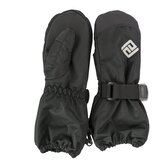 rukavice palcové dětské prodloužené, PD0832-10, černá - 116/122