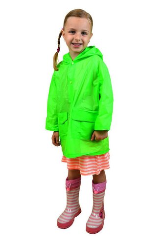 pláštěnka PVC neonová, Pidilidi, PL0065-19, zelená - 104