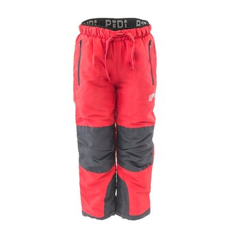 kalhoty sportovní outdoorové, podšité fleezovou podšívkou, Pidilidi, PD1121-08, červená - 122