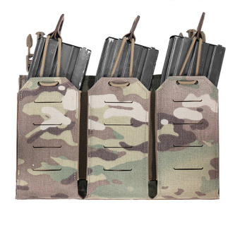 Sumka Laser Cut na 3 zásobníky do pušky 5,56, Warrior, multicam