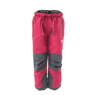 kalhoty sportovní outdoorové s TC podšívkou, Pidilidi, PD1137-16, vínová - 92