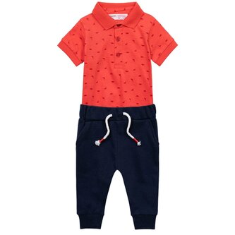Chlapecký set -  tričko Polo a kalhoty, Minoti, Spike 3, Kluk - 92/98