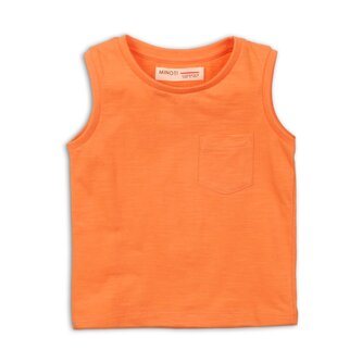 Tílko chlapecké, Minoti, 1VEST 6, oranžová - 74/80
