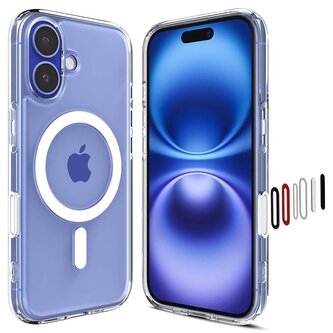 Spigen Ultra Hybrid T MagSafe, white - iPhone 16