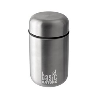 Termoska na jídlo BasicNature, 0,4 L, nerezová