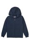 Mikina chlapecká celopropínací s kapucí, Minoti, 5ZTHRU 2, modrá - 104/110