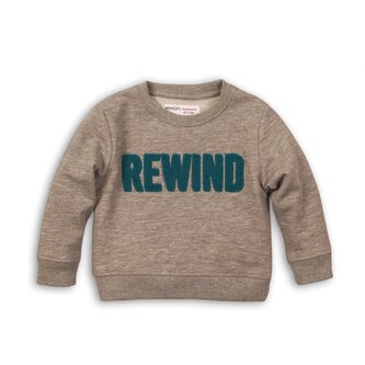 Mikina chlapecká, Minoti, COSMIC 11, šedá - 104/110