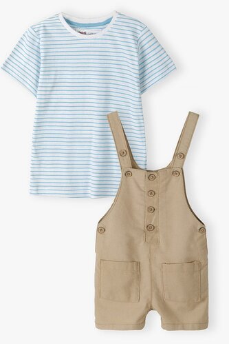 Chlapecký set - tričko a kraťasy, Minoti, santorini 3, Kluk - 68/74