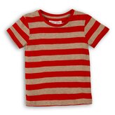 Tričko chlapecké s krátkým rukávem, Minoti, 1STRIPE 1, červená - 74/80