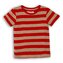 Tričko chlapecké s krátkým rukávem, Minoti, 1STRIPE 1, červená - 74/80