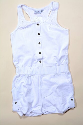 overal letní, Wendee, DY77106-2, bílá - 128