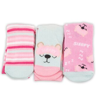 veselé ponožky FUNNY dívčí - 3pack, Pidilidi, PD0138-01, holka - 23-26