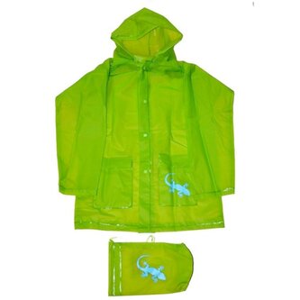 pláštěnka Salamander + pytlík, Pidilidi, PL0045-19, zelená - 128